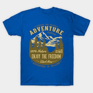 Adventure Hiking Nature Mountains Alps T-Shirt